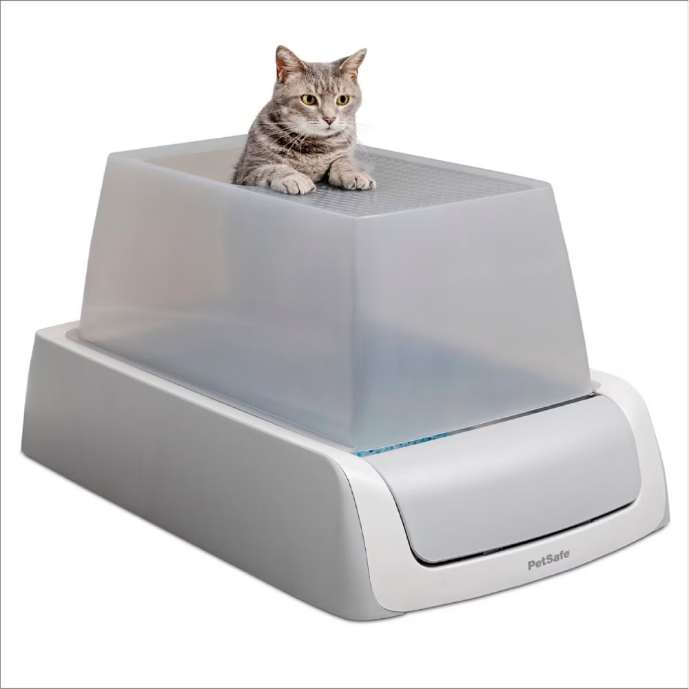 PetSafe ScoopFree Crystal Pro Self-Cleaning Litter Box 