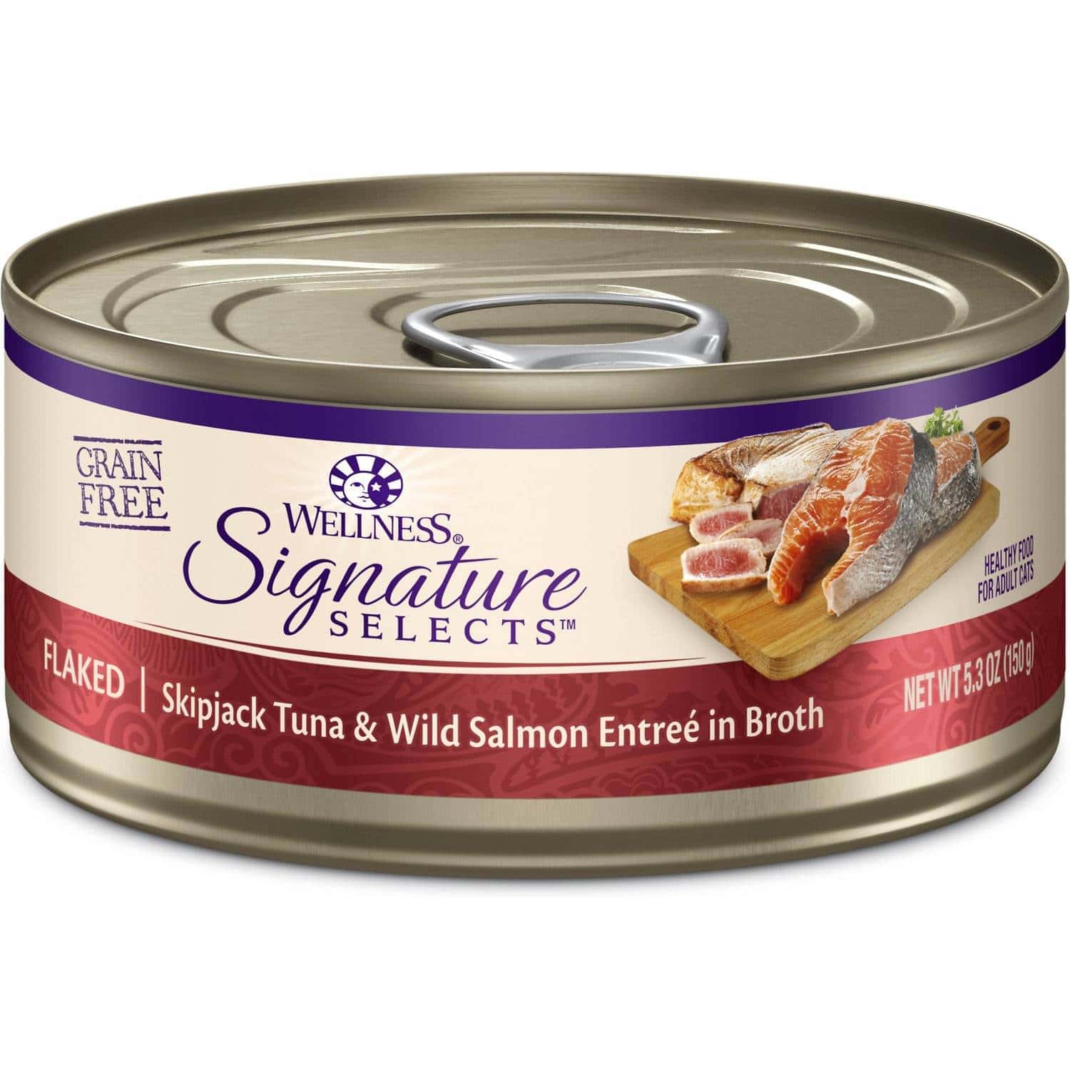 Wellness CORE Signature Selects Flaked Skipjack Tuna & Wild Salmon Entrée in Broth (1)