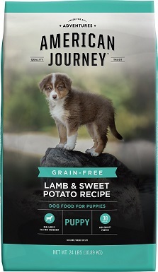 3American Journey Lamb & Sweet Potato Recipe Grain-Free Puppy Dry Dog Food
