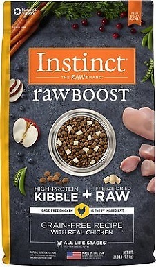 3Instinct Raw Boost Grain-Free Recipe with Real Chicken