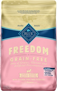 5Blue Buffalo Freedom Small Breed Puppy Chicken Recipe Grain-Free Dry Dog Food