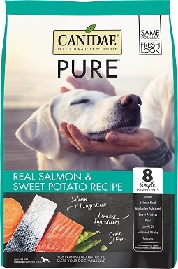 5CANIDAE Grain-Free PURE Real Salmon & Sweet Potato Recipe Dry Dog Food