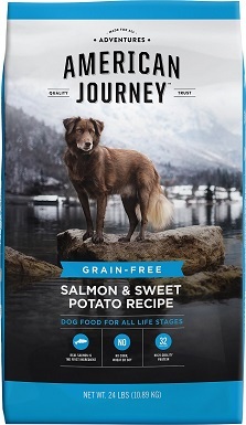 8American Journey Salmon & Sweet Potato Recipe Grain-Free Dry Dog Food