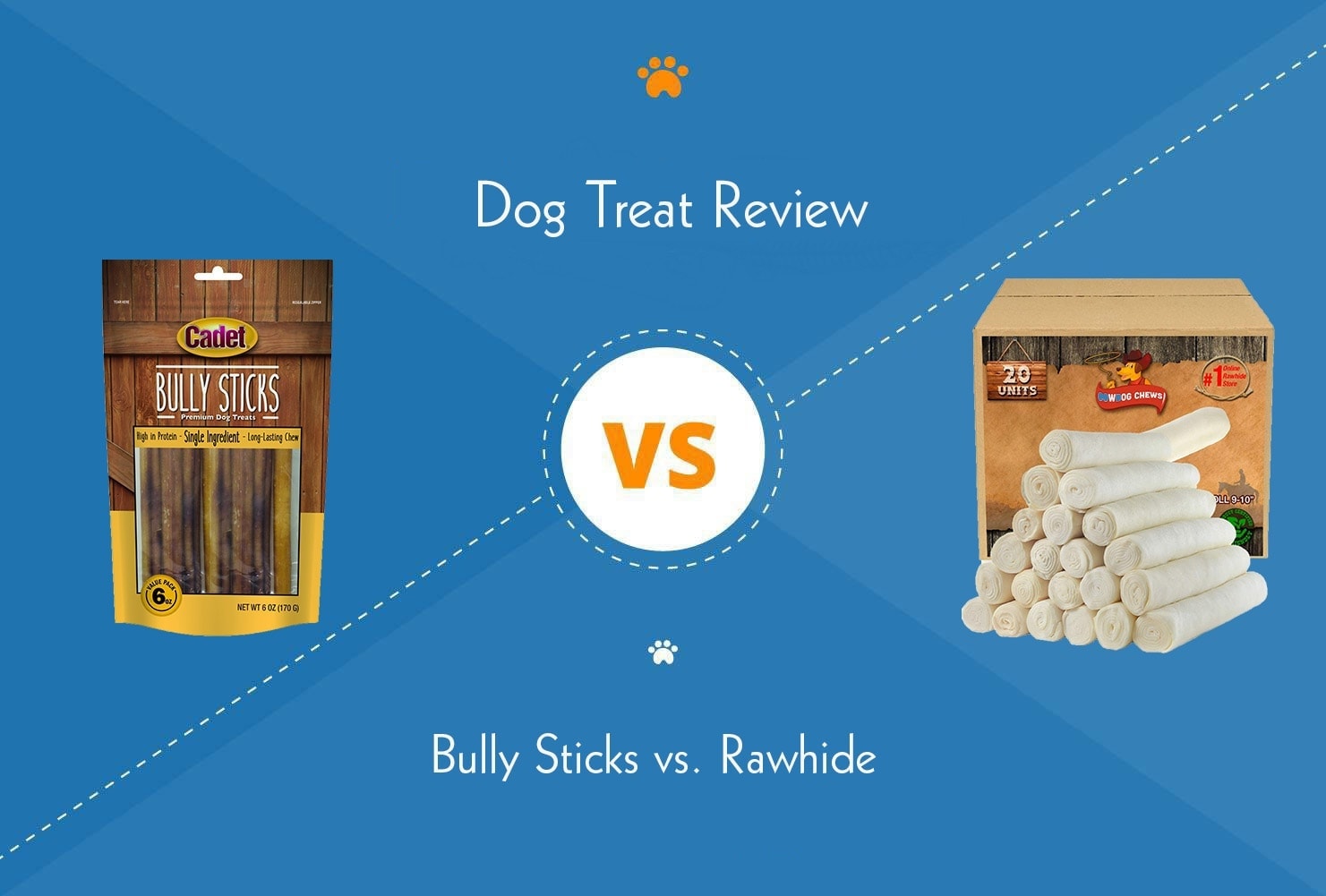 Bully Sticks vs Rawhide