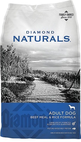 Diamond Naturals Beef Meal & Rice Formula Adult Dry Dog Food