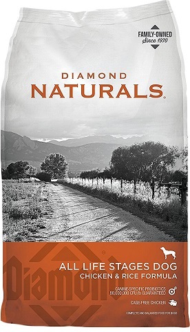 Diamond Naturals Chicken & Rice Formula All Life Stages Dry Dog Food