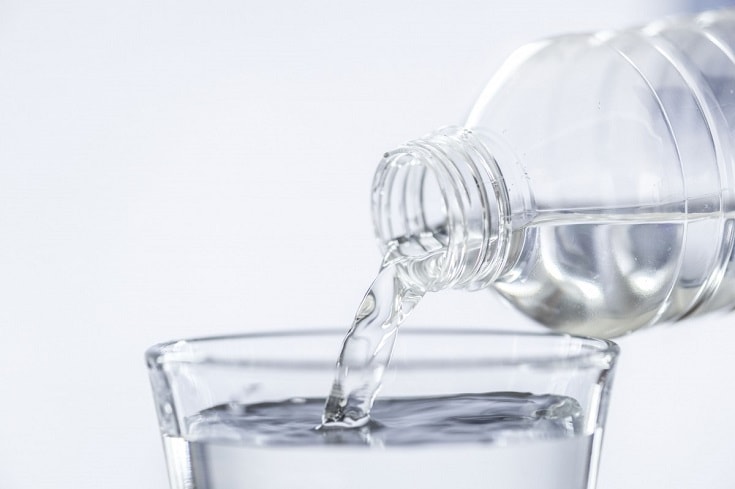Distilled water