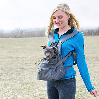 A dog carrier