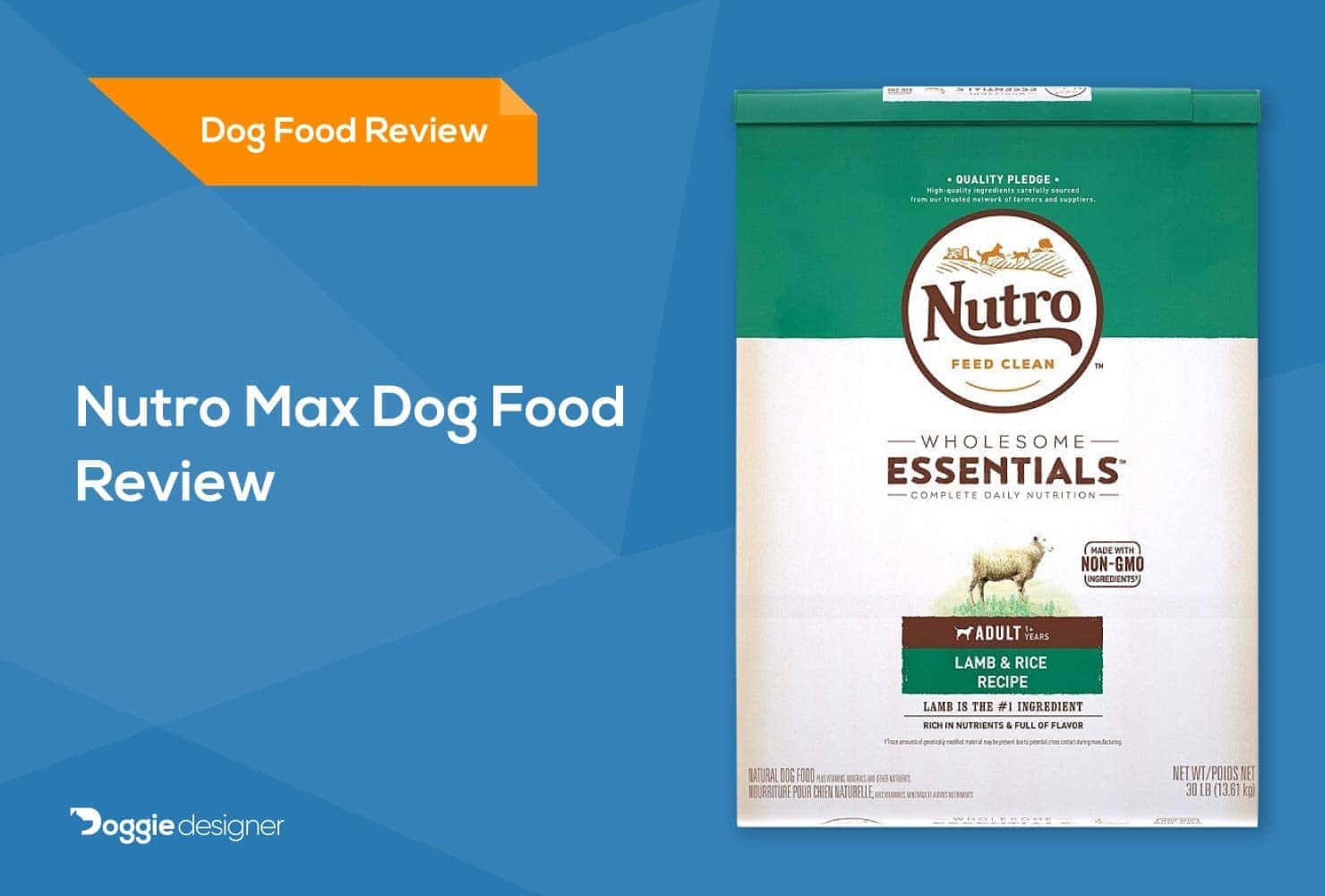 nutro max adult dog food