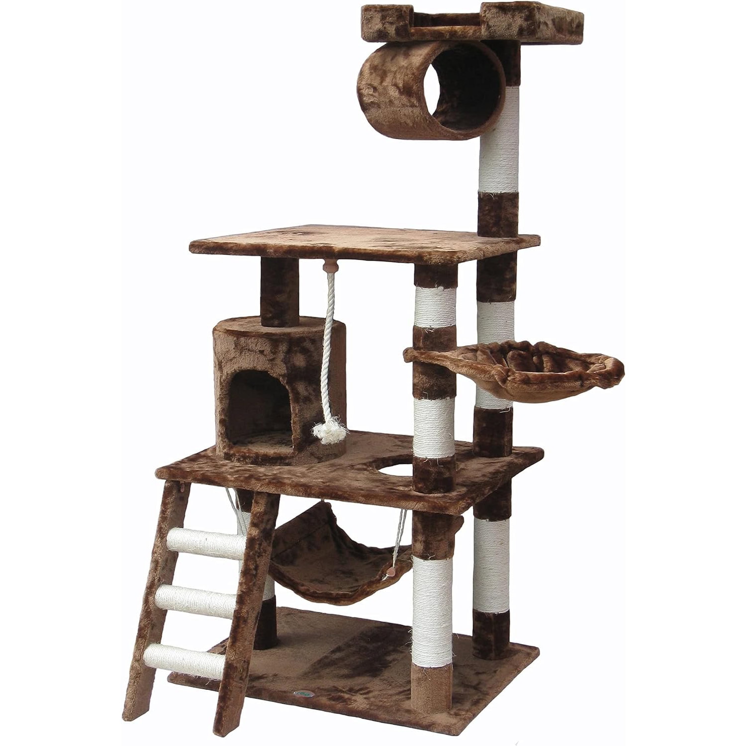 Go Pet Club Brown 62_ Cat Condo F68 New