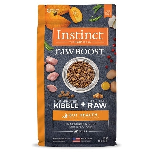 Instinct Raw Boost Grain-Free Recipe Natural Gut Health