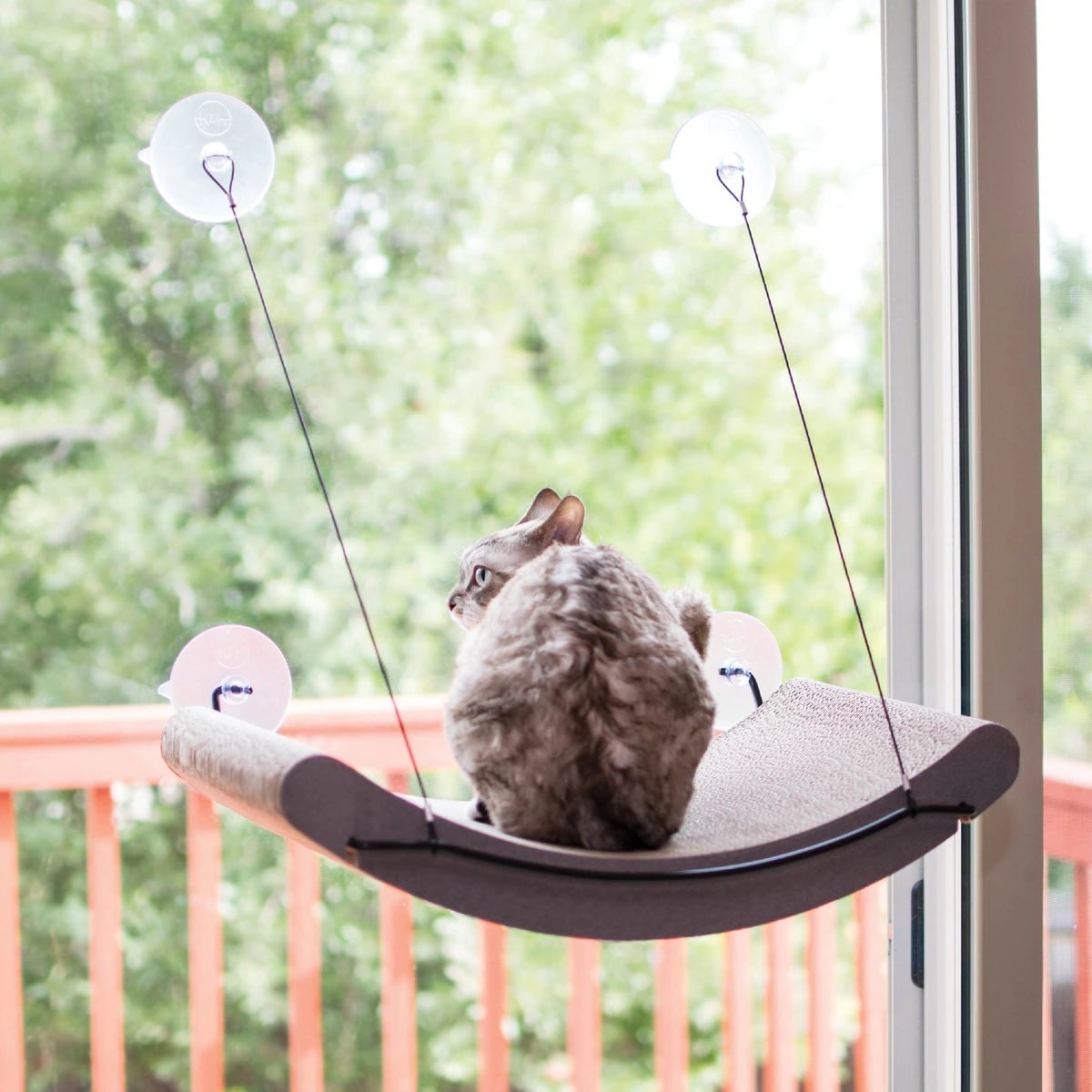 K&H Pet Products EZ Mount Window Scratcher Kitty Sill Cradle 