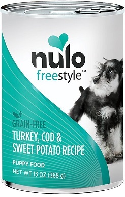 Nulo Freestyle Turkey, Cod & Sweet Potato Recipe Grain-Free Puppy Canned Dog Food