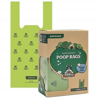 Thick and Leak-proof Poop Bags for Doggie Biodegradable Dog Waste Bags 240 Bags Lifegogo Dog Poop Bag Large 
