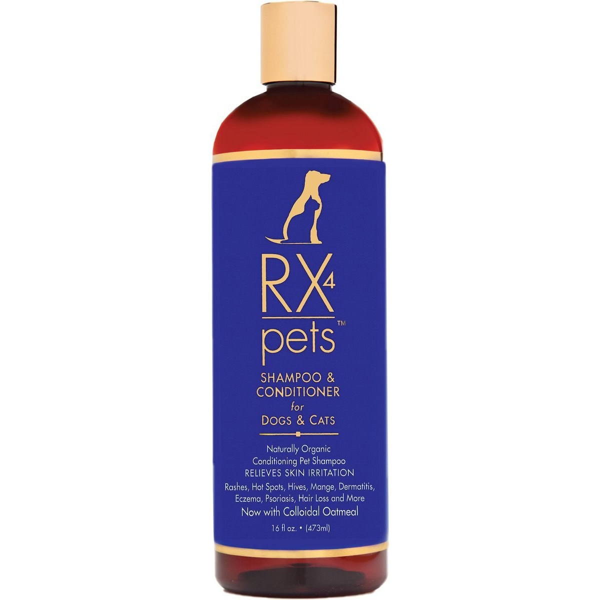 RX 4 Pets Cat Skin Irritation Shampoo & Conditioner new