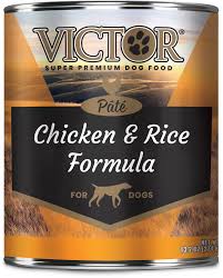 VICTOR Chicken & Rice Formula Paté Canned Dog Food