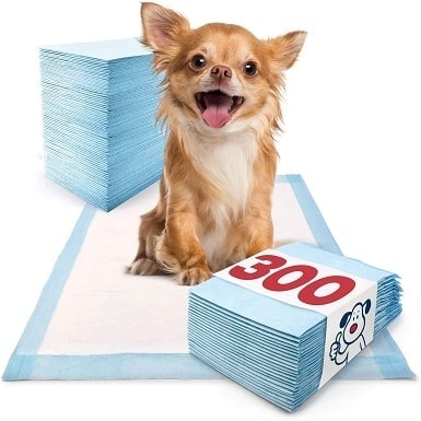 ValuePad Puppy Pads, Small 17x24 Inch, 300 Count - Training Pads for Dogs