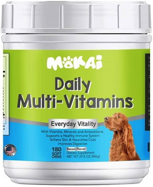 dog vitamins without palm fruit oil