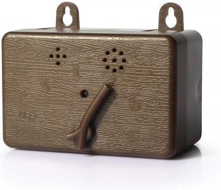 outdoor sonic bark control