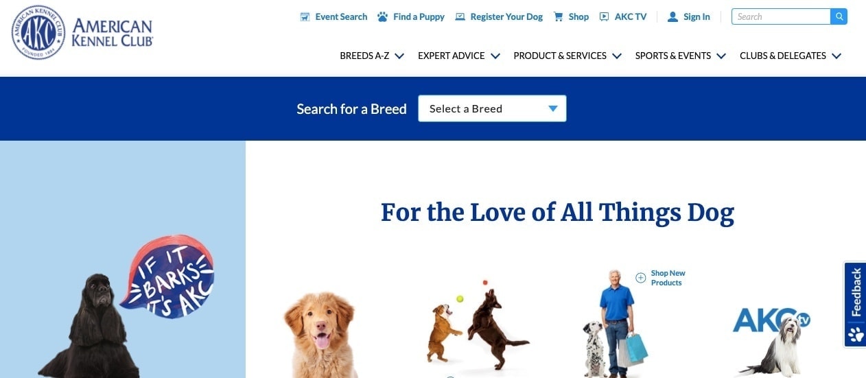 akc homepage