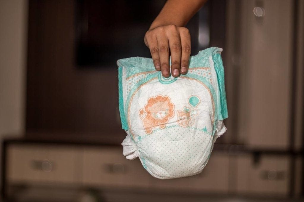 Dog best sale ate diaper
