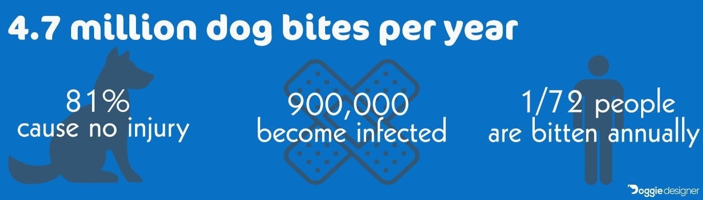 dog bites per year