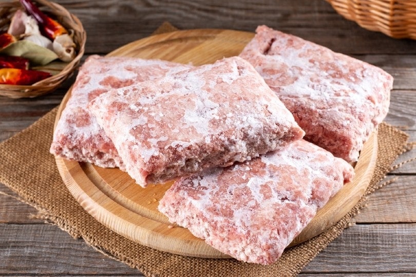 frozen dog food