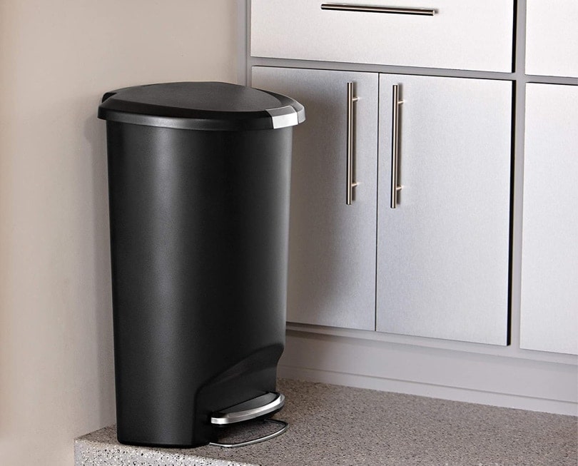 simplehuman cat proof trash can