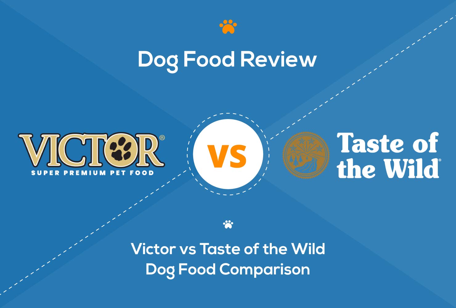 victor vs taste of wild dog food review