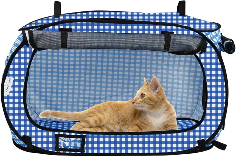 cat car cage