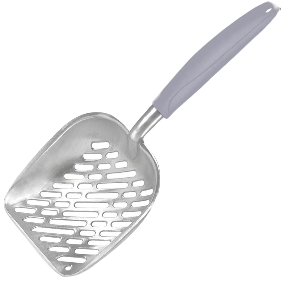 SunGrow Non-Stick Metal Scoop Kitty Box Cat Litter Scooper 