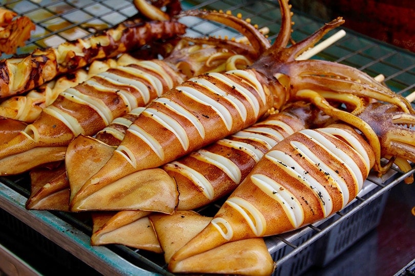mực nướng
