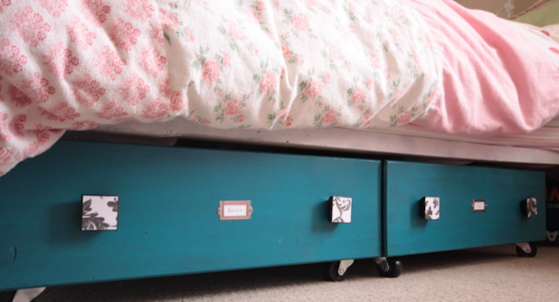 Cat proof under bed outlet