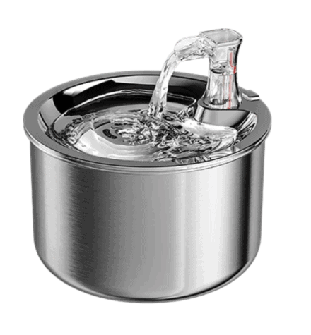 Hepper Stainless Steel Cat Water Fountain