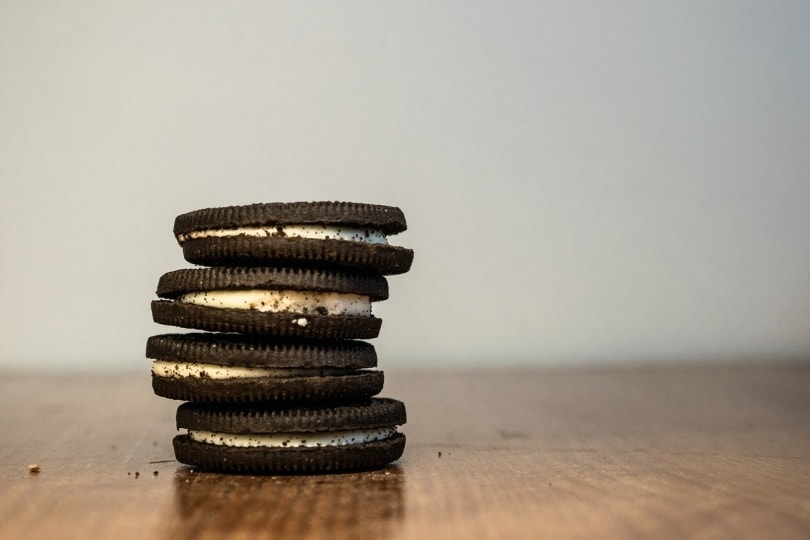 Stack of Oreos on the table