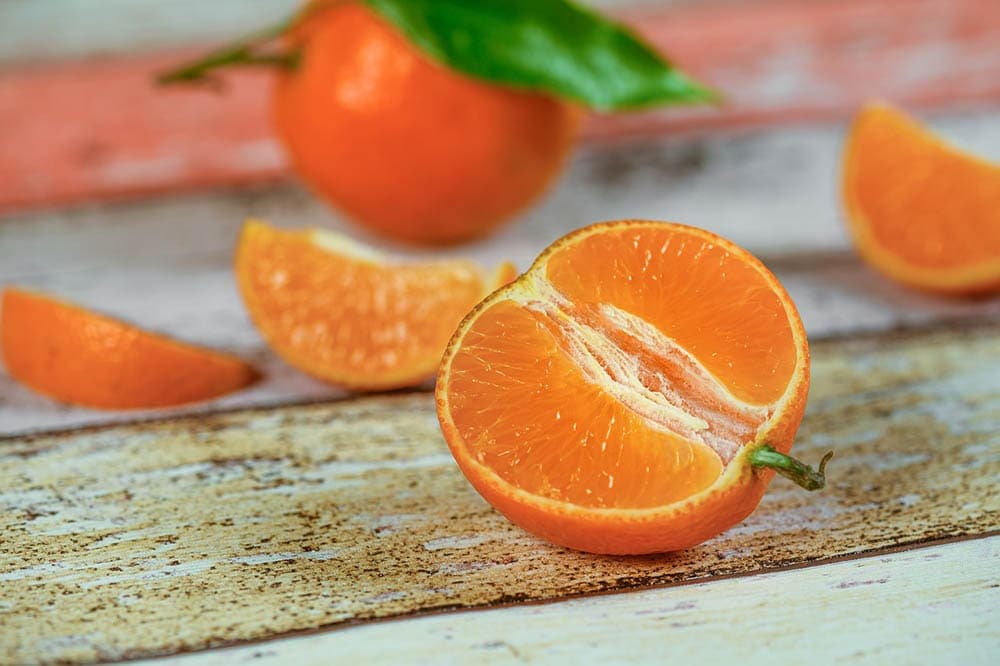 slice of tangerine