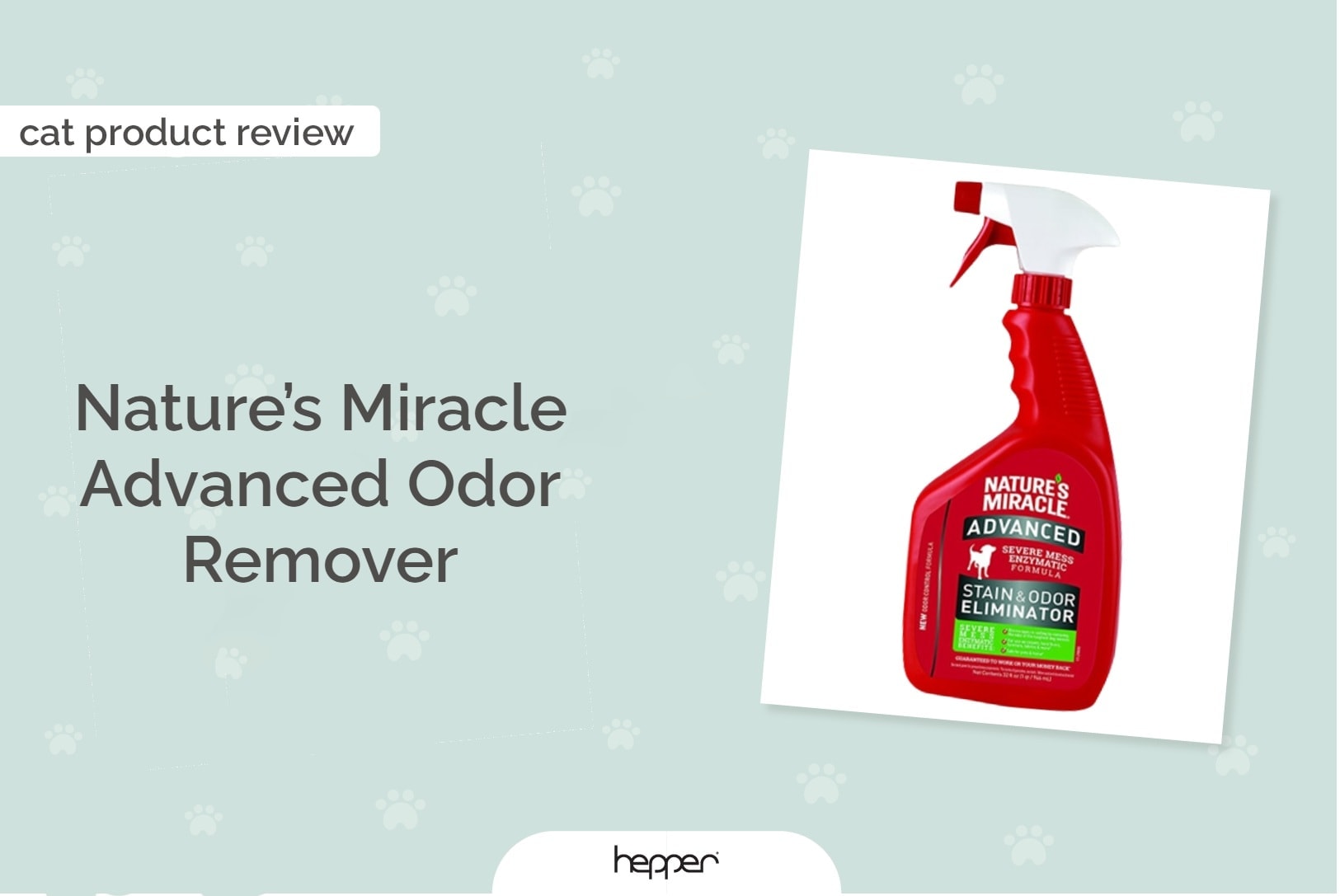 Nature’s Miracle Advanced Odor Remover review ft image