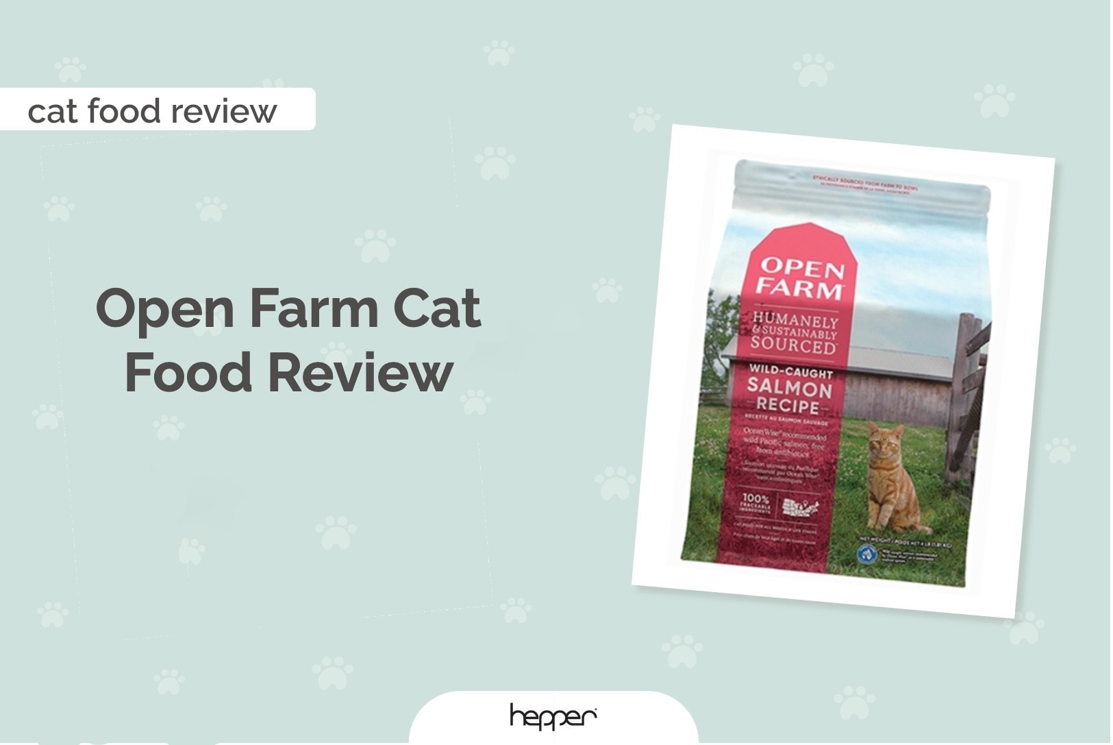 hepper cat food Open Farm Cat Food Review