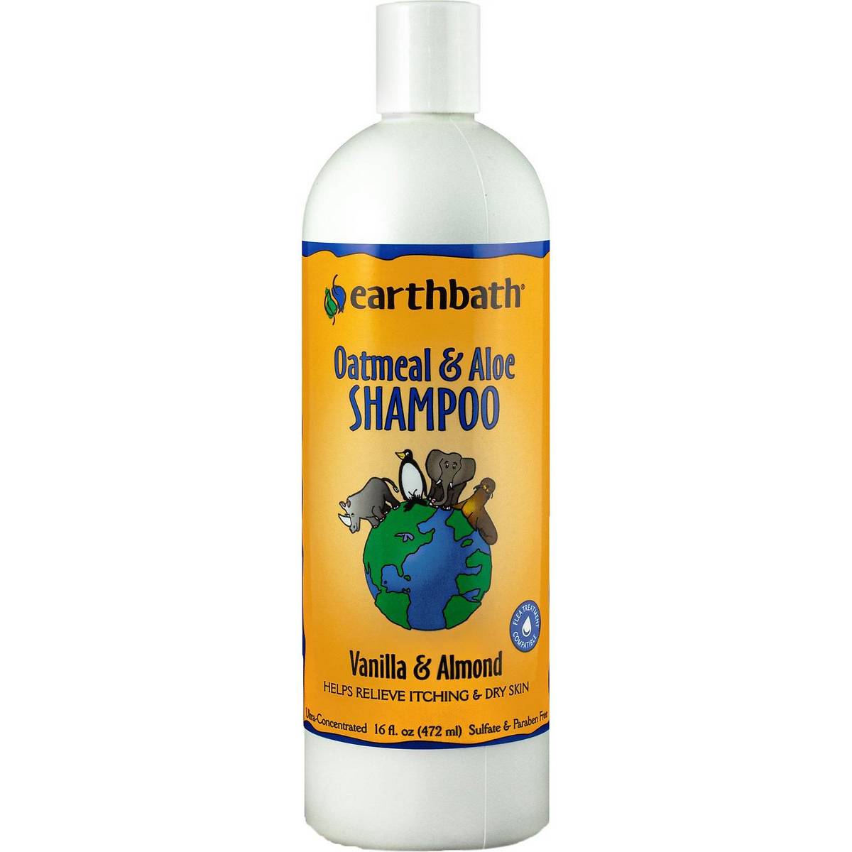 Dầu gội Earthbath bột yến mạch & lô hội cho chó mèo (1)