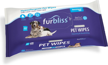 Khăn lau thú cưng Vetnique Labs Furbliss