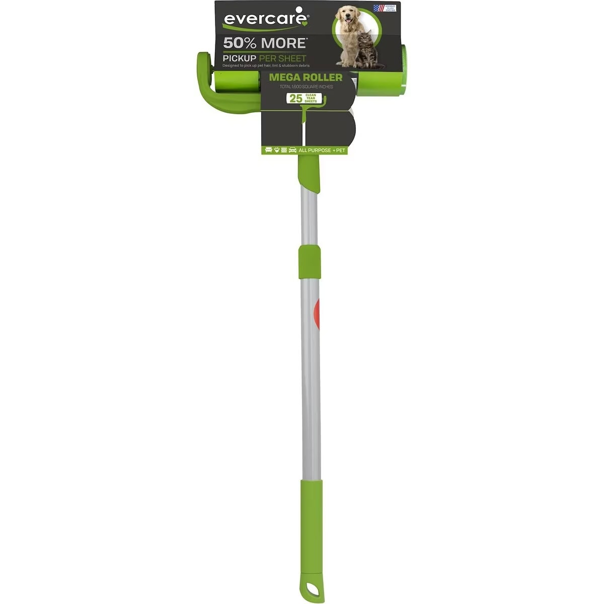 Evercare Pet Plus Mega Extreme Stick Large Surface Pet Lint Roller