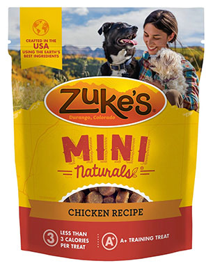 Zuke's Mini Naturals Chicken Recipe Training Dog Treats