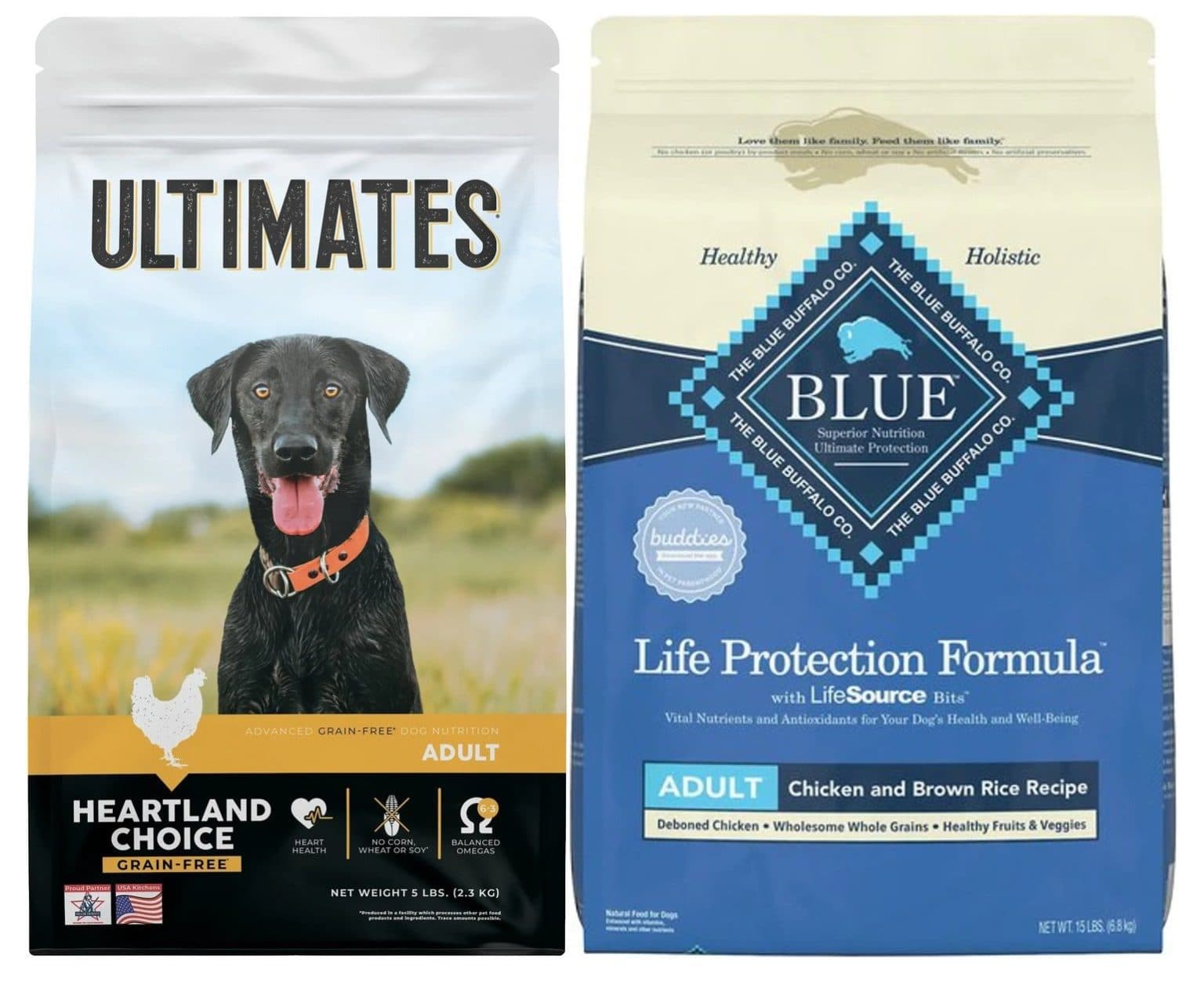 Natural Balance Dog Food Vs Blue Buffalo Pro Pac Dog Food Vs. Blue Buffalo (2024 Comparison) | Hepper