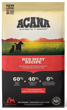 ACANA Red Meat Recipe Grain-Free Dry Dog Food