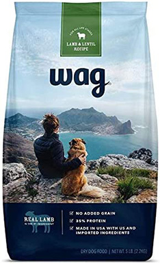 Wag Lamb and Lentil Dog Food