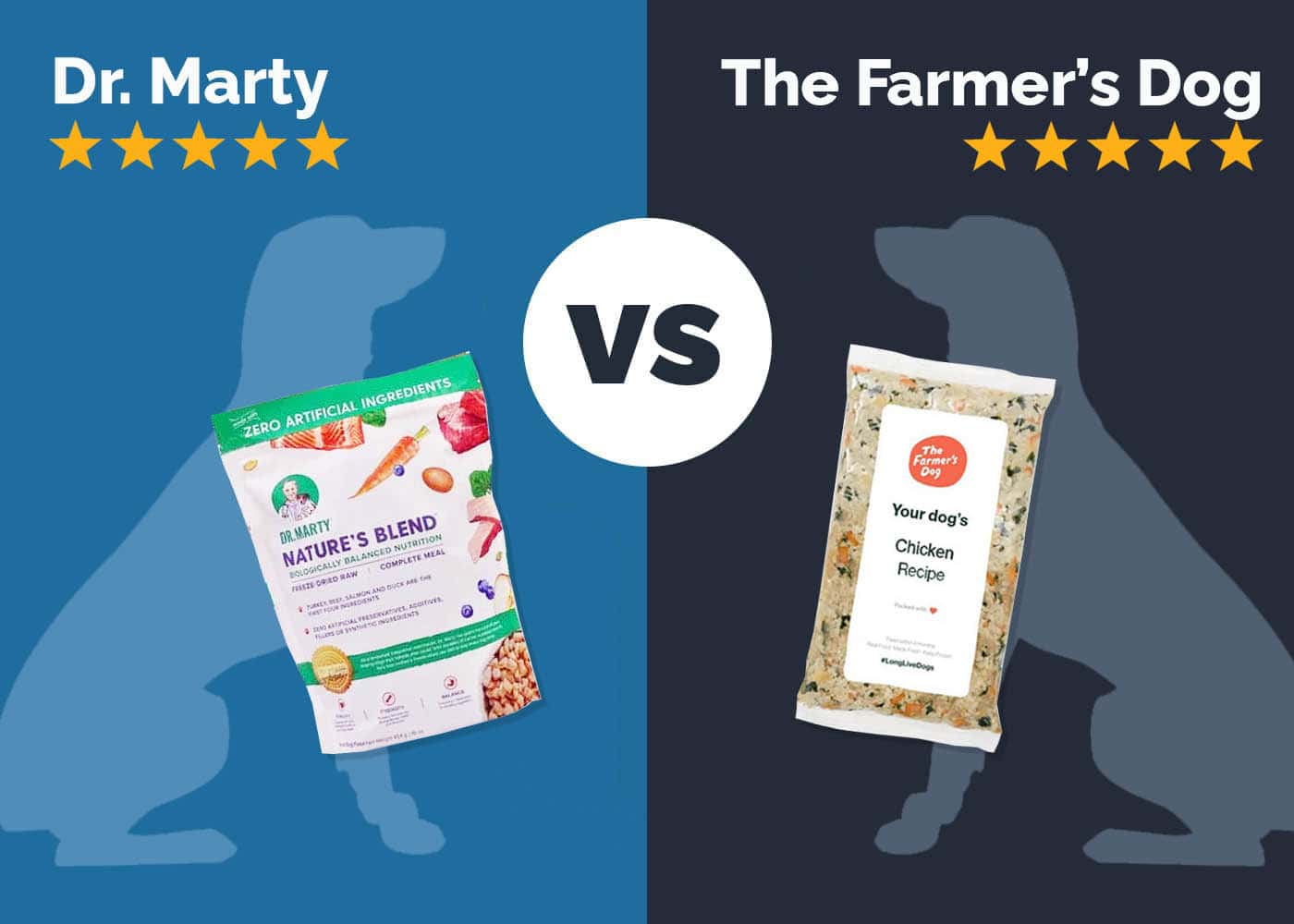Dr Martys vs The Farmers Dog