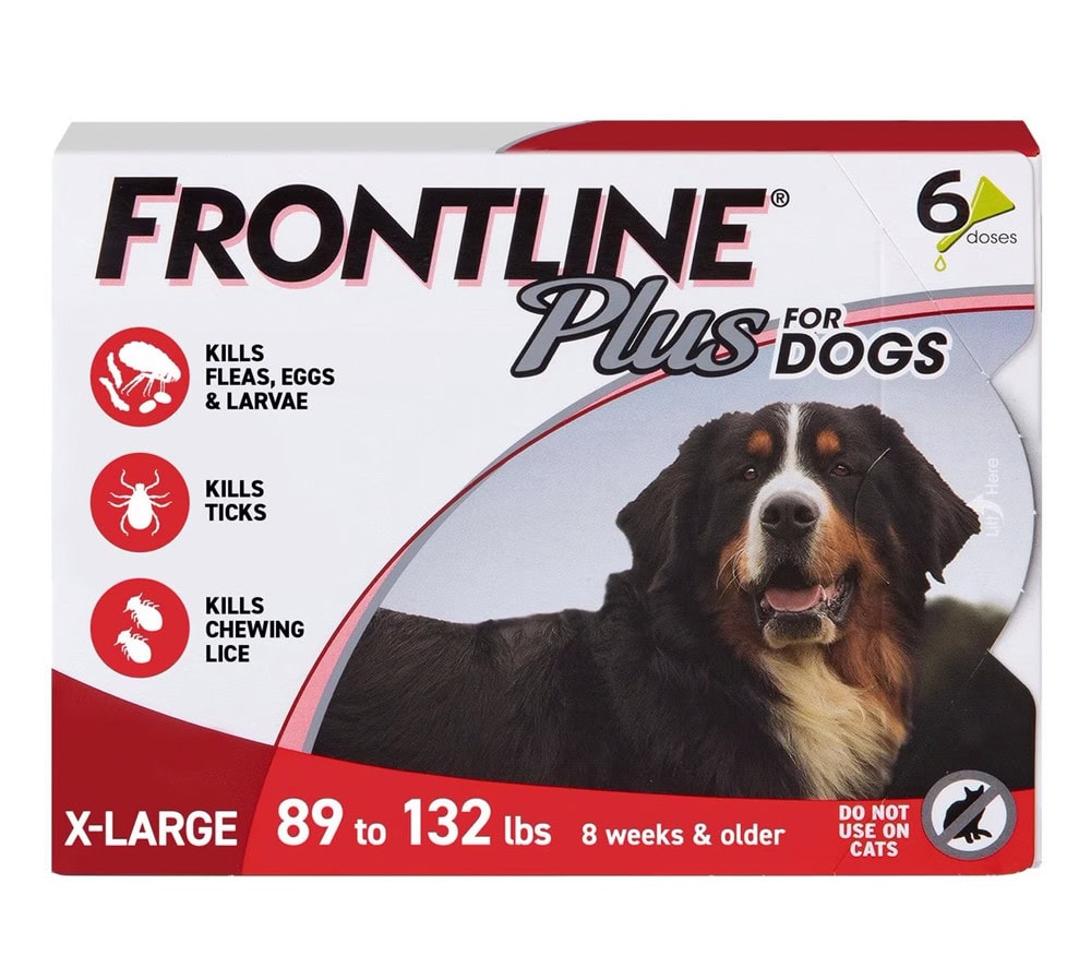 Frontline Plus Flea & Tick Spot Treatment