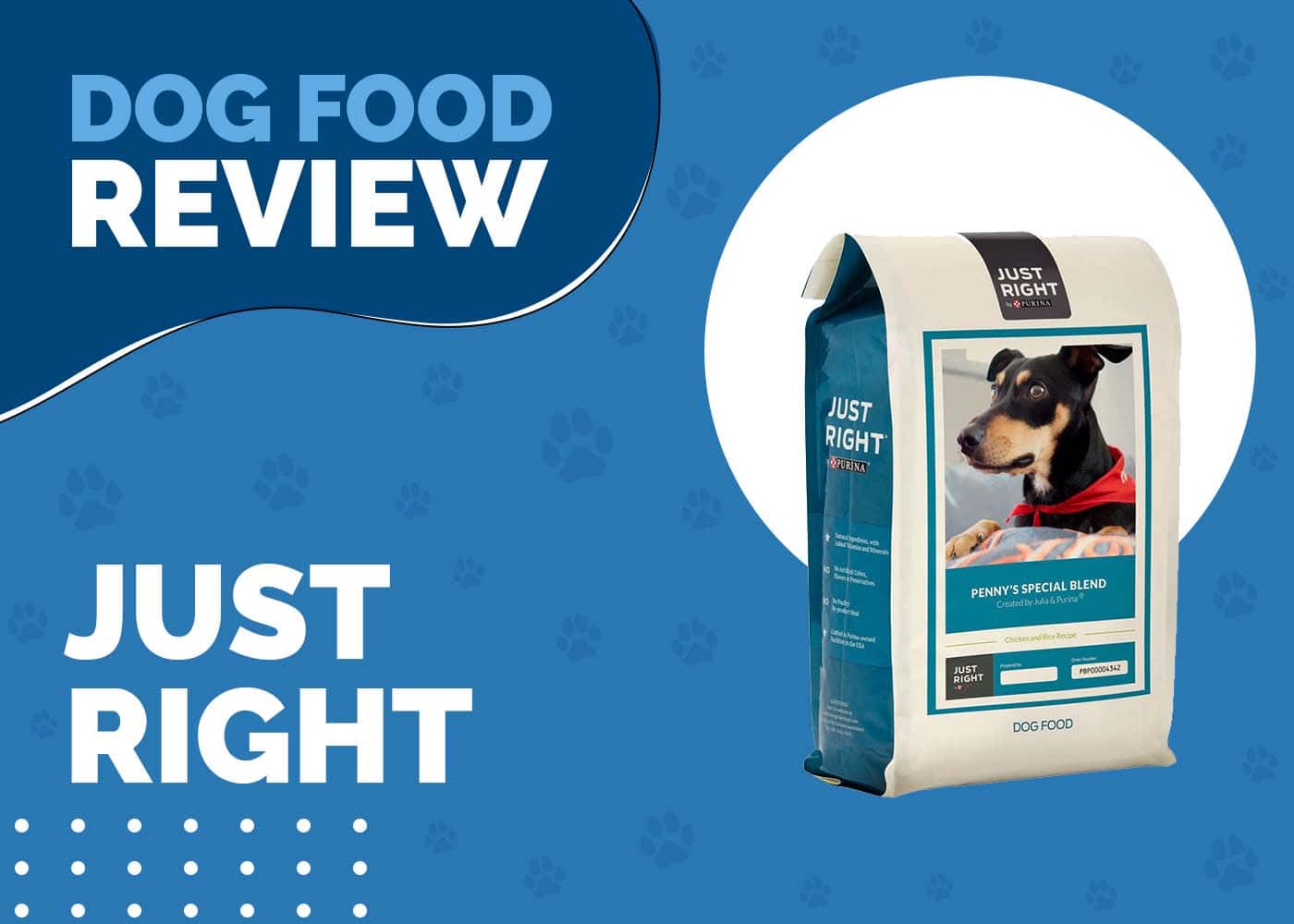 Just Right Dog Food Review