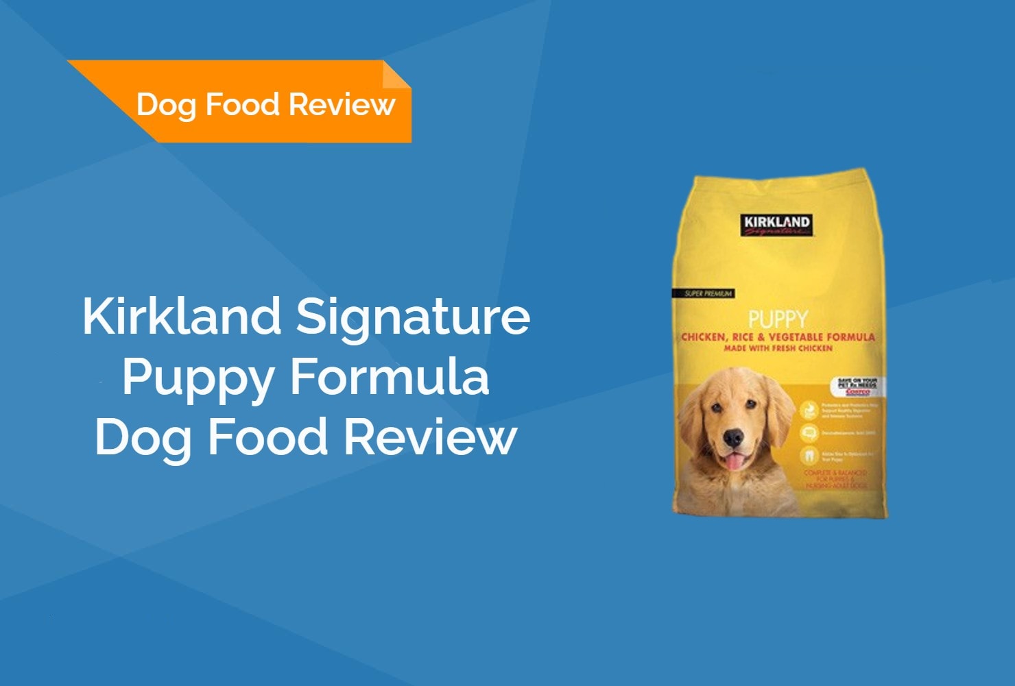 who makes costco kirkland dog food