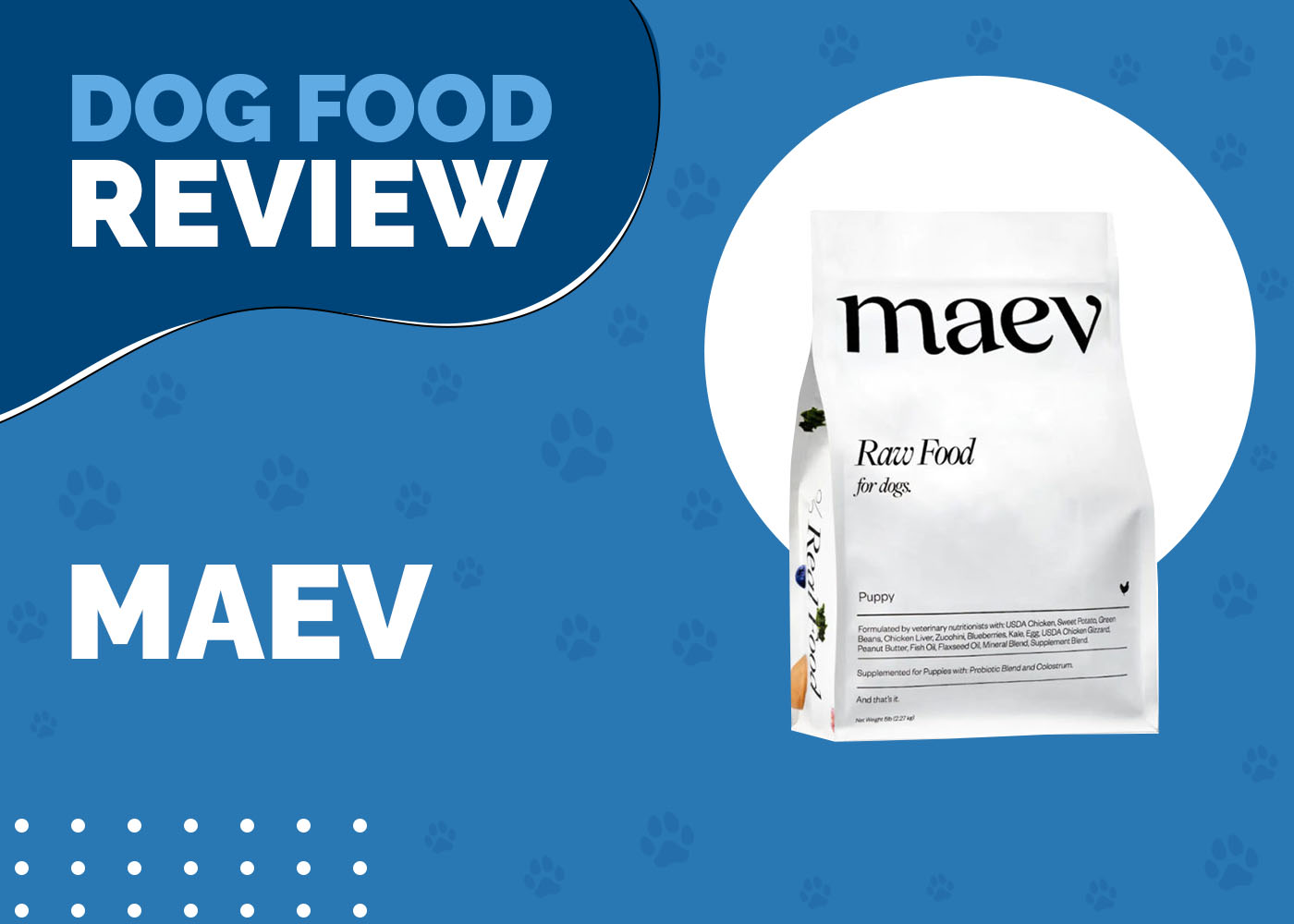 MAEV Dog Food Review